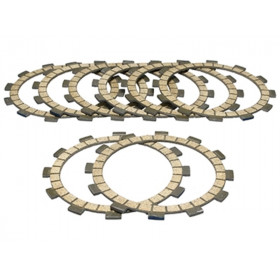 Kit disques garnis + lisses d'embrayage PROX