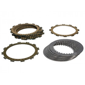 Kit disques garnis + lisses d'embrayage PROX