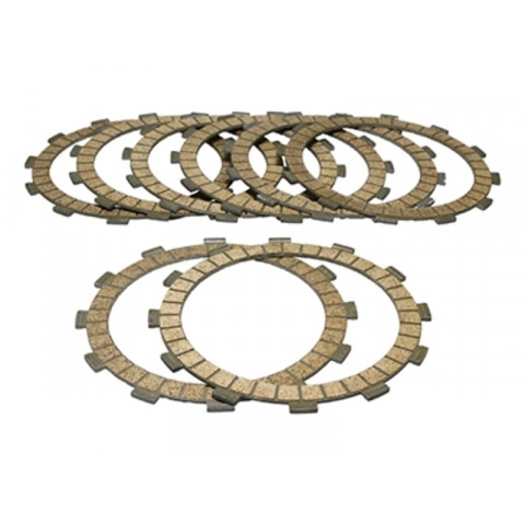 Kit disques garnis + lisses d'embrayage PROX