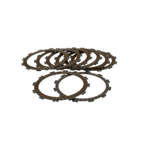 Kit disques garnis + lisses d'embrayage PROX