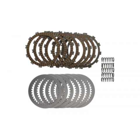Kit disques garnis + lisses d'embrayage PROX