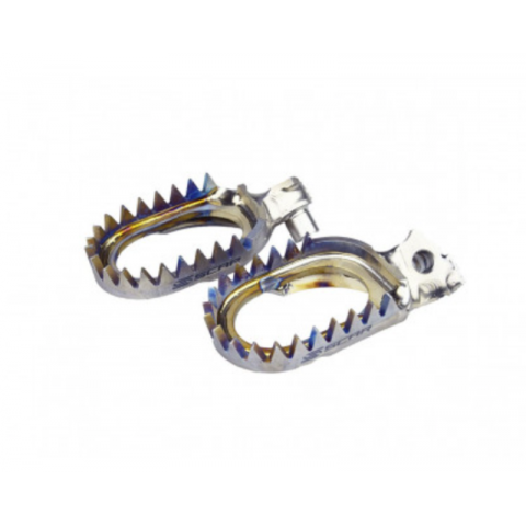 Repose-pieds SCAR anti-boue titane