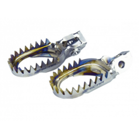 Repose-pieds SCAR anti-boue titane