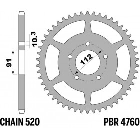 Couronne PBR acier standard - 520