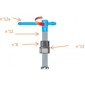 Jeu de pièces détachées NTN K1 pour kit extracteur de roulements 5-44