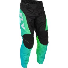 PANTALON FLY RACING F-16 - AQUA/NOIR/BLA