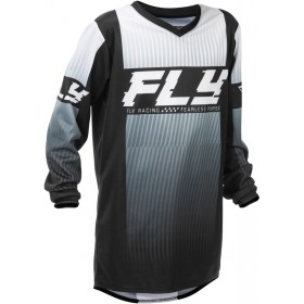MAILLOT ENFANT FLY RACING F-16 - NOIR/BL
