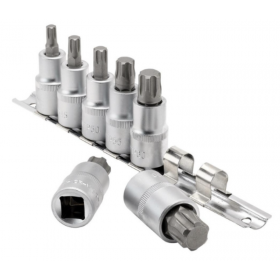 Jeu de douilles Torx DRAPER Expert TX-STAR® Plus 1/2" 55mm - 7 pièces