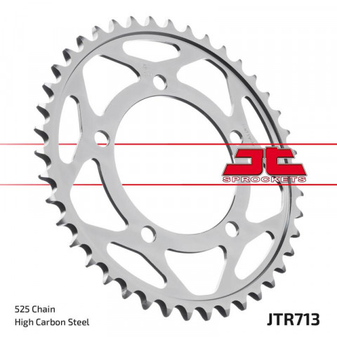 Couronne JT SPROCKETS acier standard - 524