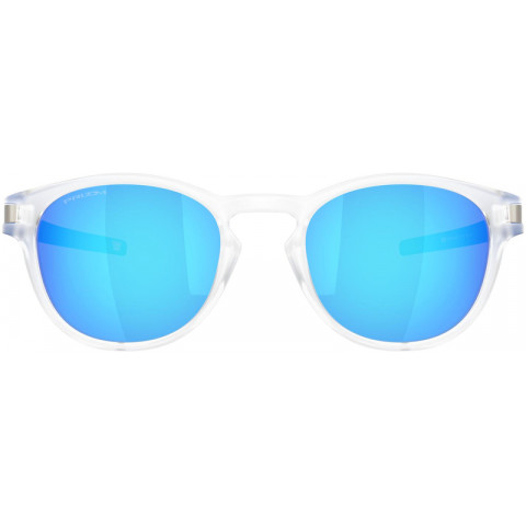 Lunettes de soleil OAKLEY Latch Matte Clear - verres Prizm Sapphire