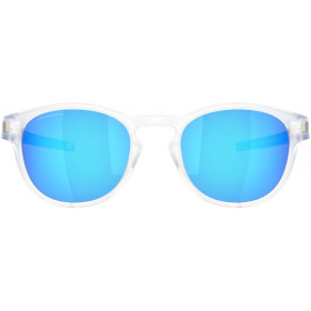 Lunettes de soleil OAKLEY Latch Matte Clear - verres Prizm Sapphire