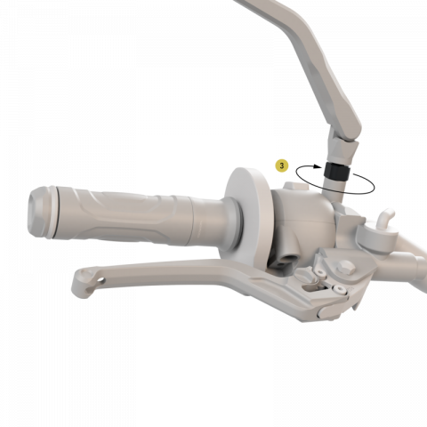 Adaptateur de rétroviseur HIGHSIDER pro M10x1,25 à M8