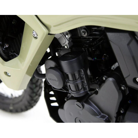 Support klaxon DENALI SoundBomb Kawasaki KLR650