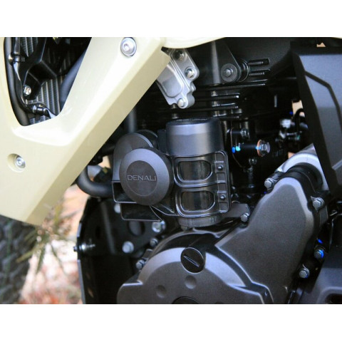 Support klaxon DENALI SoundBomb Kawasaki KLR650