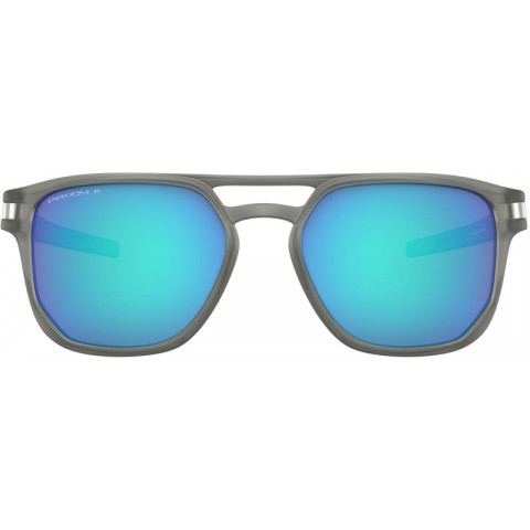 Lunettes de soleil OAKLEY Latch Beta Matte Grey Ink - verres Prizm Sapphire Iridium Polarized