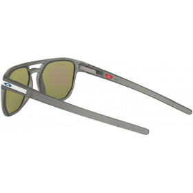Lunettes de soleil OAKLEY Latch Beta Matte Grey Ink - verres Prizm Sapphire Iridium Polarized