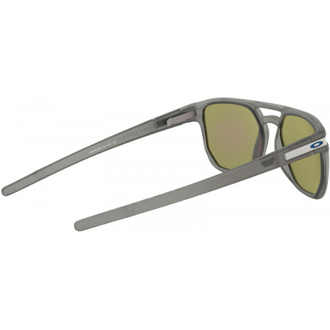 Lunettes de soleil OAKLEY Latch Beta Matte Grey Ink - verres Prizm Sapphire Iridium Polarized