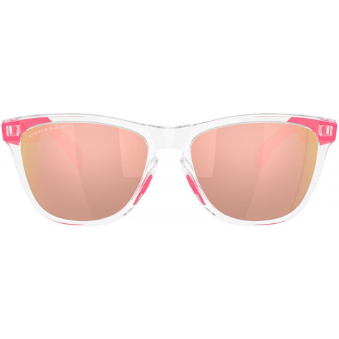Lunettes de soleil OAKLEY Frogskins Clear - verres Prizm Rose Gold