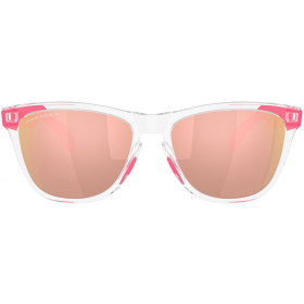 Lunettes de soleil OAKLEY Frogskins Clear - verres Prizm Rose Gold