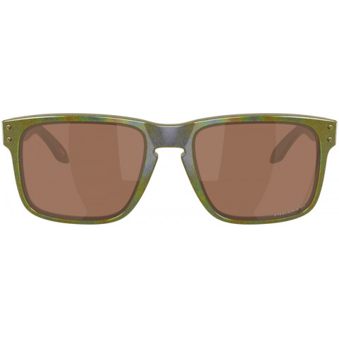 Lunettes de soleil OAKLEY Holbrook Polarized Fern Spacedust - verres Prizm Tungsten Polarized