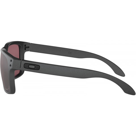 Lunettes de soleil OAKLEY Holbrook Polarized Steel - verres Prizm Daily Polarized