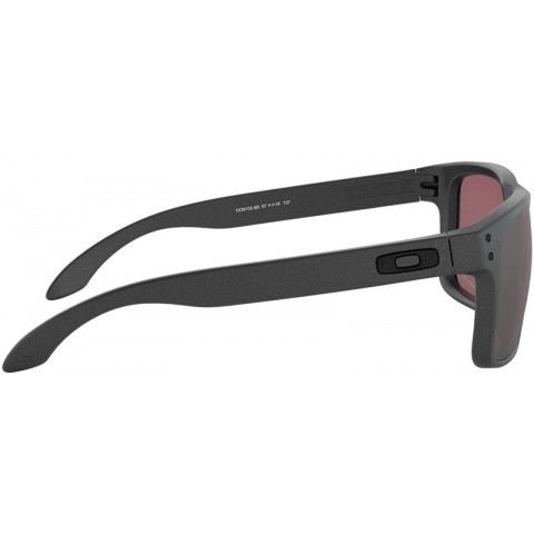 Lunettes de soleil OAKLEY Holbrook Polarized Steel - verres Prizm Daily Polarized