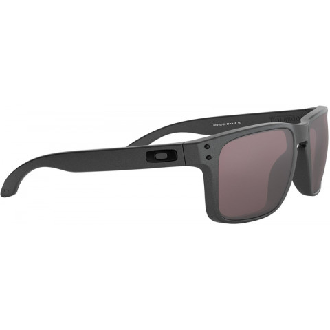 Lunettes de soleil OAKLEY Holbrook Polarized Steel - verres Prizm Daily Polarized