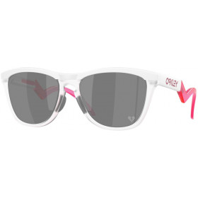 Lunettes de soleil OAKLEY Frogskins Hybrid Matte White - verres Prizm Black
