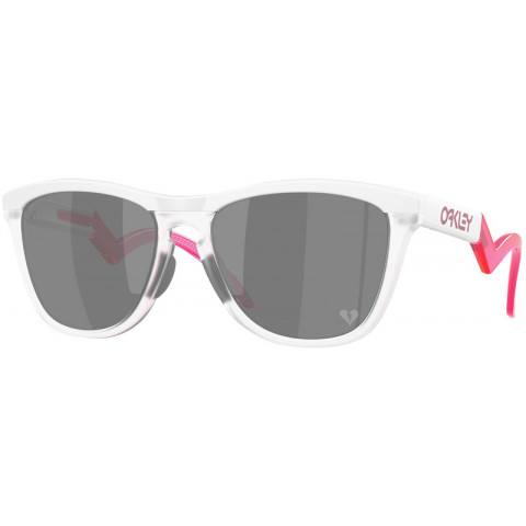 Lunettes de soleil OAKLEY Frogskins Hybrid Matte White - verres Prizm Black