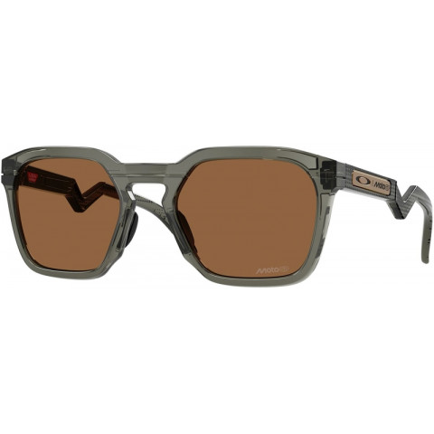 Lunettes de soleil OAKLEY HSTN SQ Grey Smoke - verres Prizm Bronze