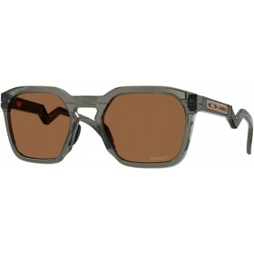 Lunettes de soleil OAKLEY HSTN SQ Grey Smoke - verres Prizm Bronze