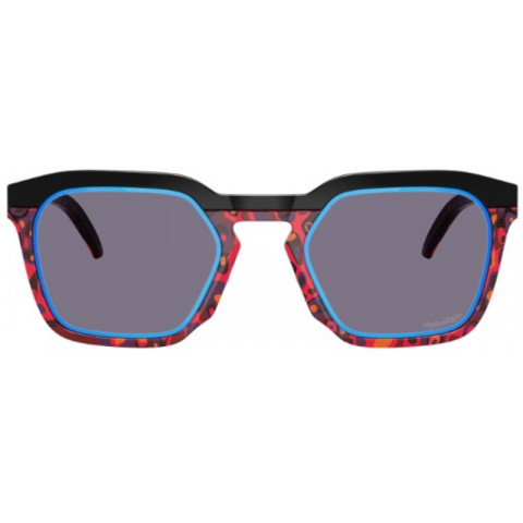 Lunettes de soleil OAKLEY HSTN SQ Polished Black - verres Prizm Sapphire Alt