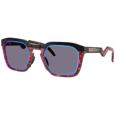 Lunettes de soleil OAKLEY HSTN SQ Polished Black - verres Prizm Sapphire Alt