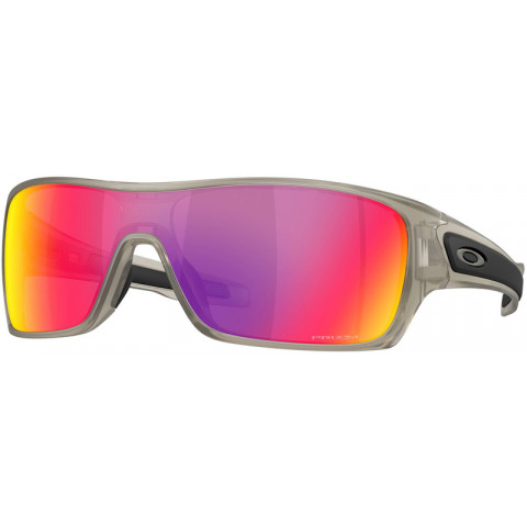 Lunettes de soleil OAKLEY Turbine Rotor Matte Trans Grey Ink - verres Prizm Road