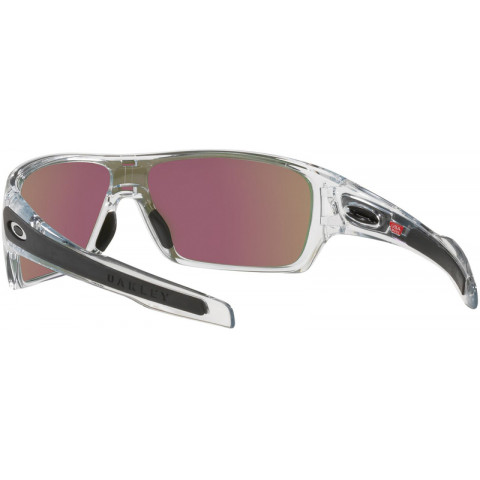 Lunettes de soleil OAKLEY Turbine Rotor Polished Clear - verres Prizm Sapphire
