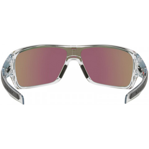 Lunettes de soleil OAKLEY Turbine Rotor Polished Clear - verres Prizm Sapphire