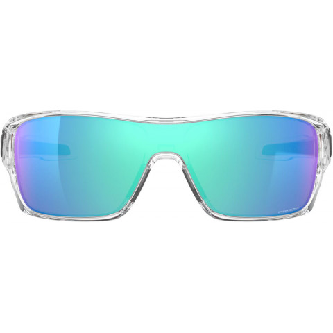 Lunettes de soleil OAKLEY Turbine Rotor Polished Clear - verres Prizm Sapphire