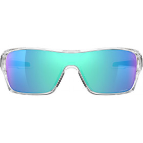 Lunettes de soleil OAKLEY Turbine Rotor Polished Clear - verres Prizm Sapphire