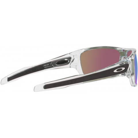 Lunettes de soleil OAKLEY Turbine Rotor Polished Clear - verres Prizm Sapphire