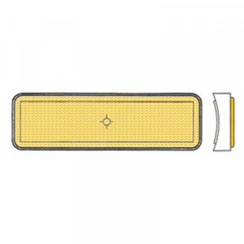 V PARTS Side Reflector Yellow