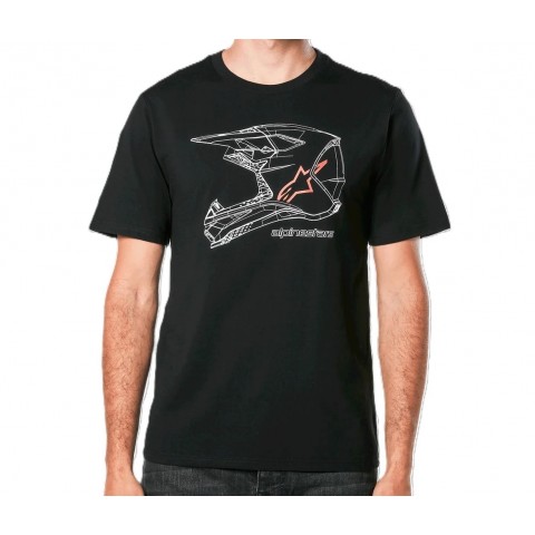 MX HELMET CSF TEE BLACK