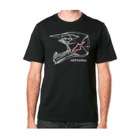 MX HELMET CSF TEE BLACK