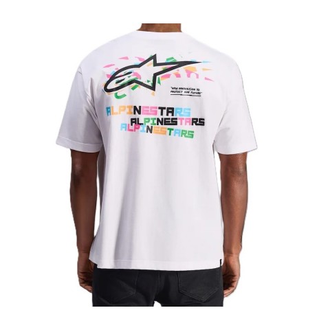 WLD OVERSIZED SS CSF TEE WHITE