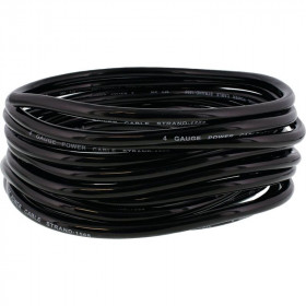 Câble de batterie en rouleau ALL BALLS 25 pieds (7,6 m) - noir