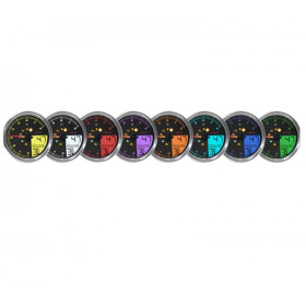 Compteur KOSO HD-05 pour Harley-Davidson - cerclage argent