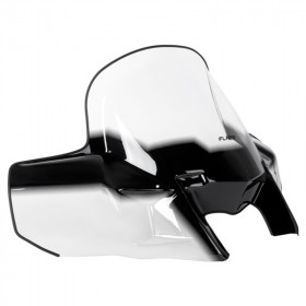 Pare-brise KIMPEX GEN 3 fixe - transparent/noir