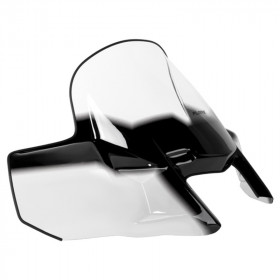 Pare-brise KIMPEX GEN 3 fixe - transparent/noir
