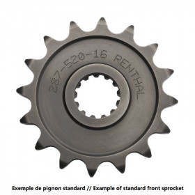 Pignon RENTHAL acier standard - 520