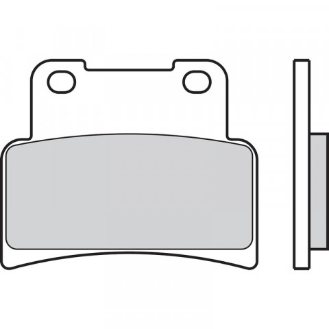 Plaquettes de frein BREMBO Scooter carbone céramique - 07100