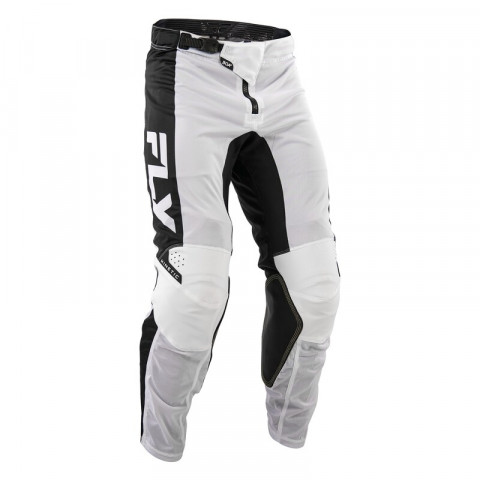 Pantalon FLY RACING Kinetic Mesh - blanc/noir